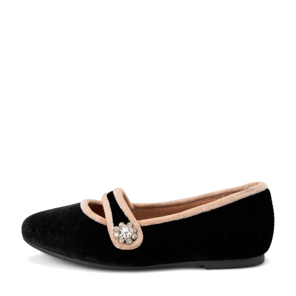 Fifi Black/Beige Shoes by Age of Innocence