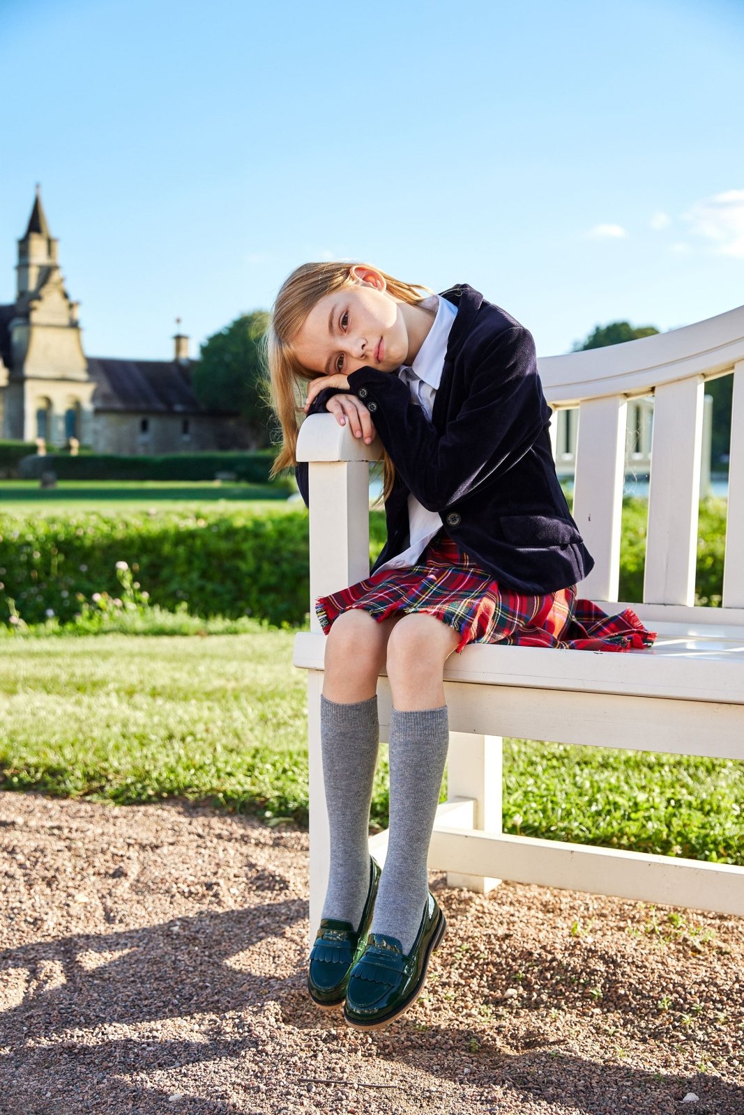 Francie Green Loafers by Age of Innocence