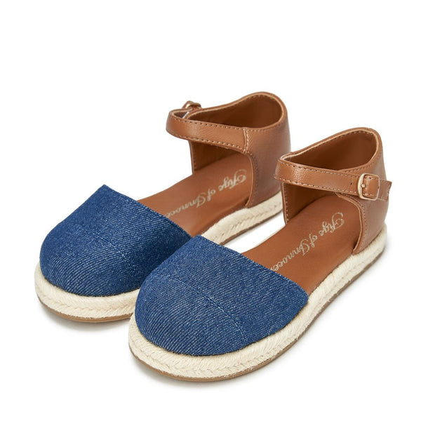 Freja 2.0 Navy/Camel Sandals by Age of Innocence