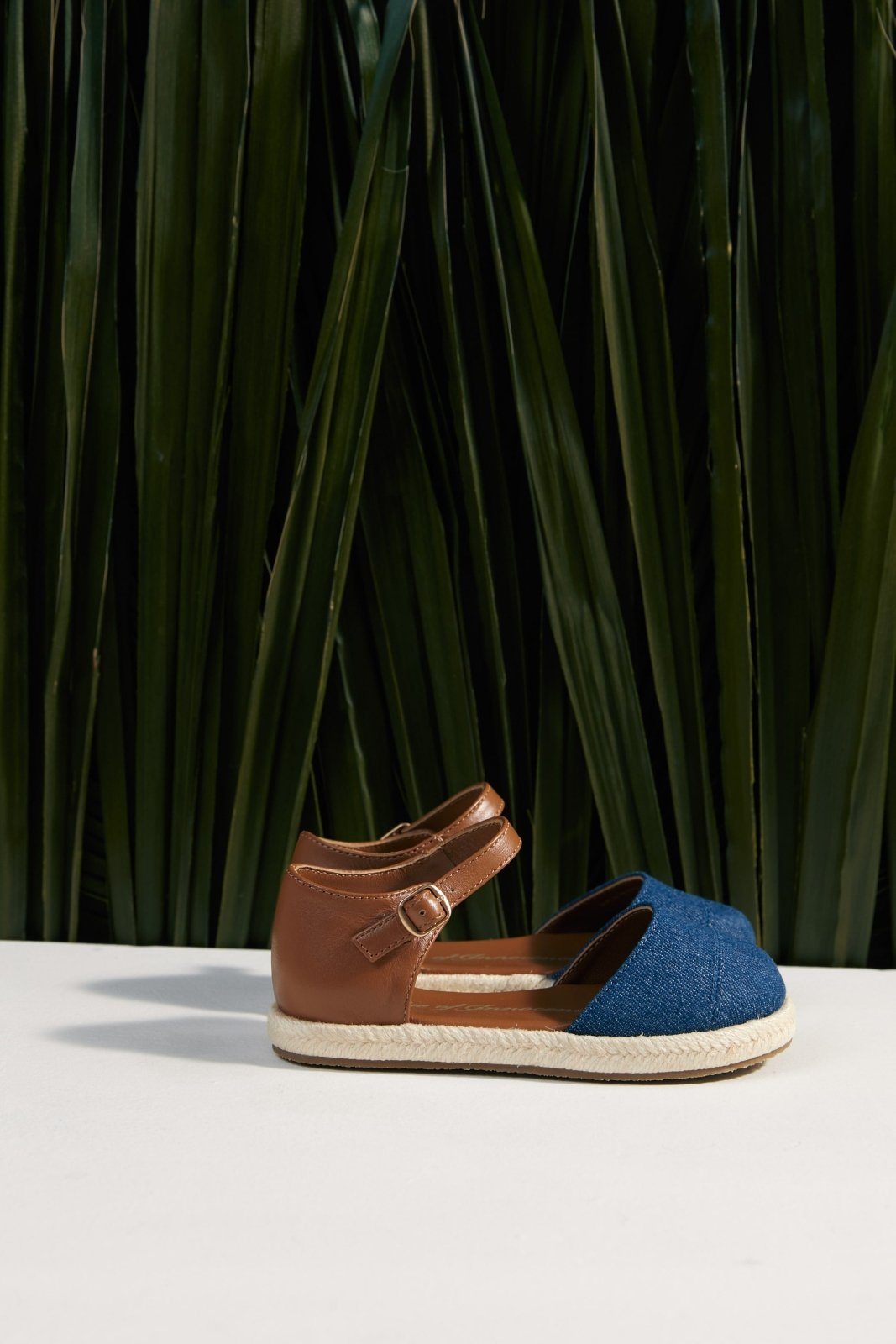 Freja 2.0 Navy/Camel Sandals by Age of Innocence