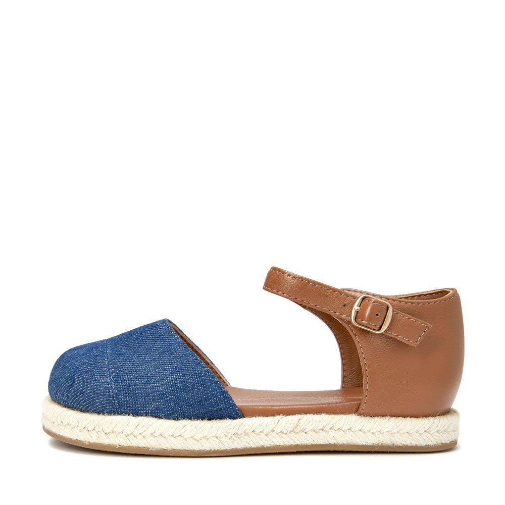 Freja 2.0 Navy/Camel Sandals by Age of Innocence