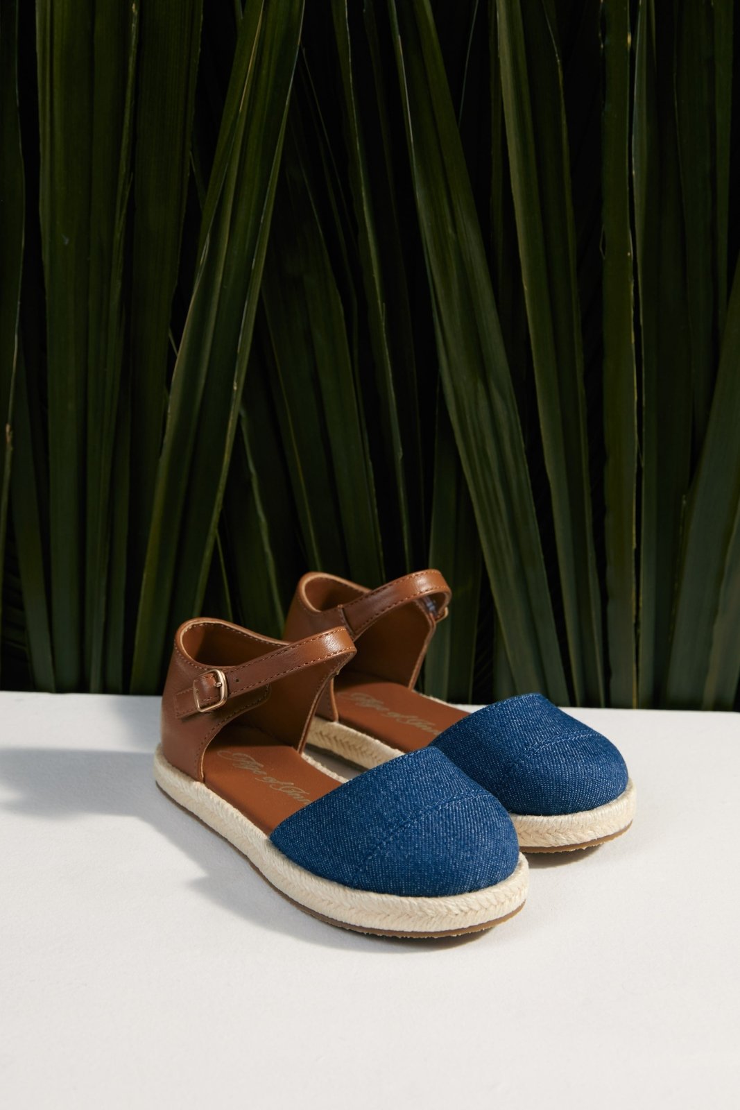 Freja 2.0 Navy/Camel Sandals by Age of Innocence