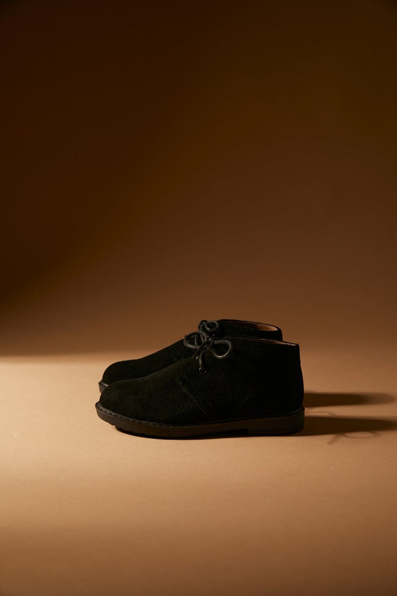Hugh Black Boots by Age of Innocence