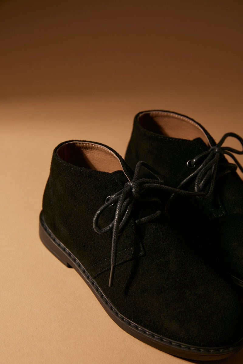 Hugh Black Boots by Age of Innocence