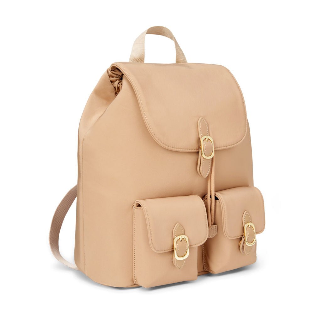 Jamie Beige Backpack by Age of Innocence