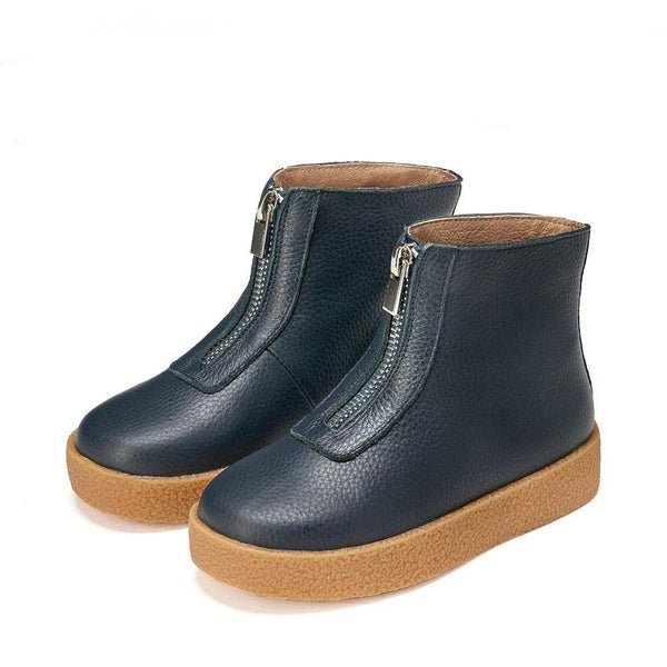Jasper Navy Boots by Age of Innocence