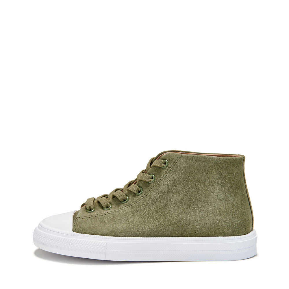 Johny High Khaki Sneakers by Age of Innocence