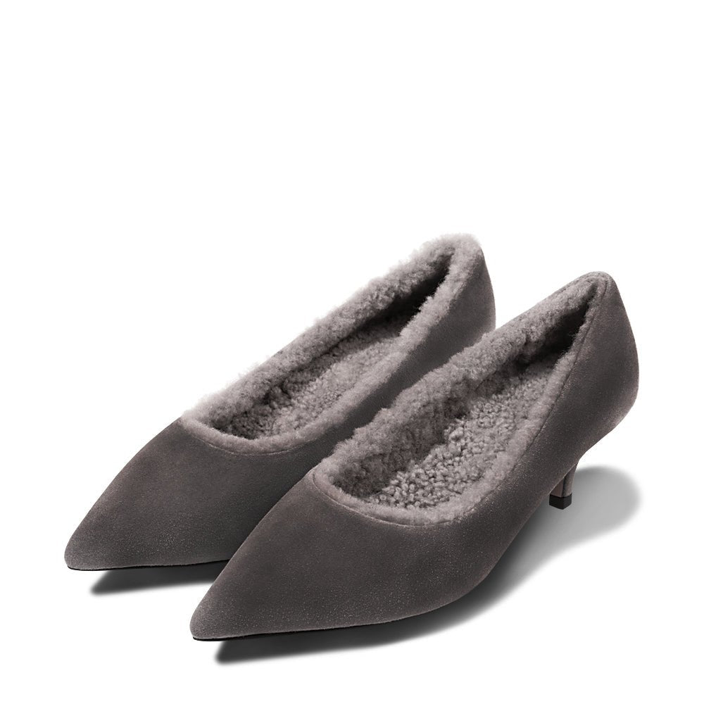 Juliette Dark Grey Shoes by Age of Innocence