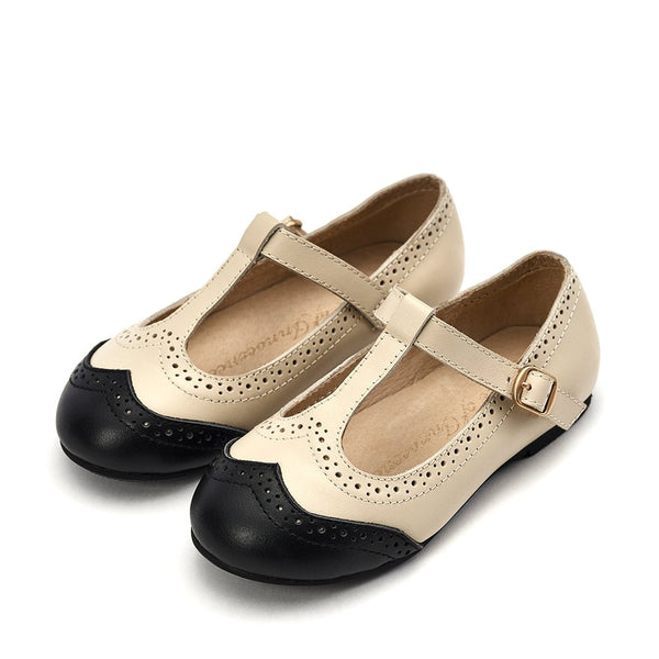 Kathryn White/Black Shoes by Age of Innocence