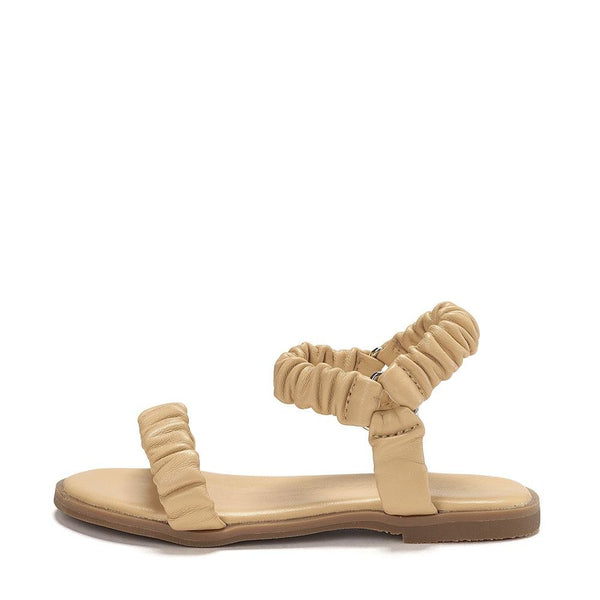 Kyle Beige Sandals by Age of Innocence