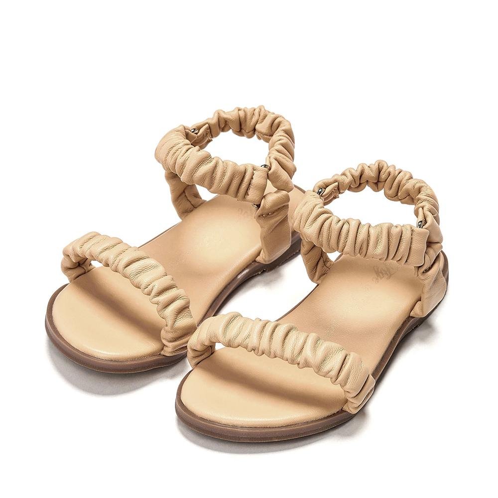 Kyle Beige Sandals by Age of Innocence