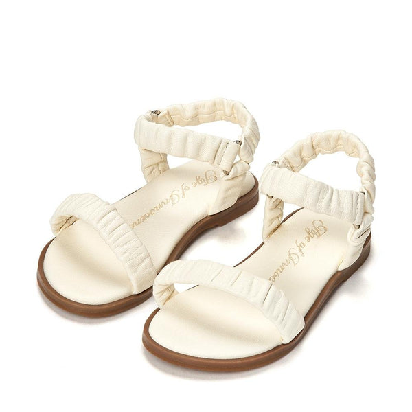 Kyle White Sandals by Age of Innocence