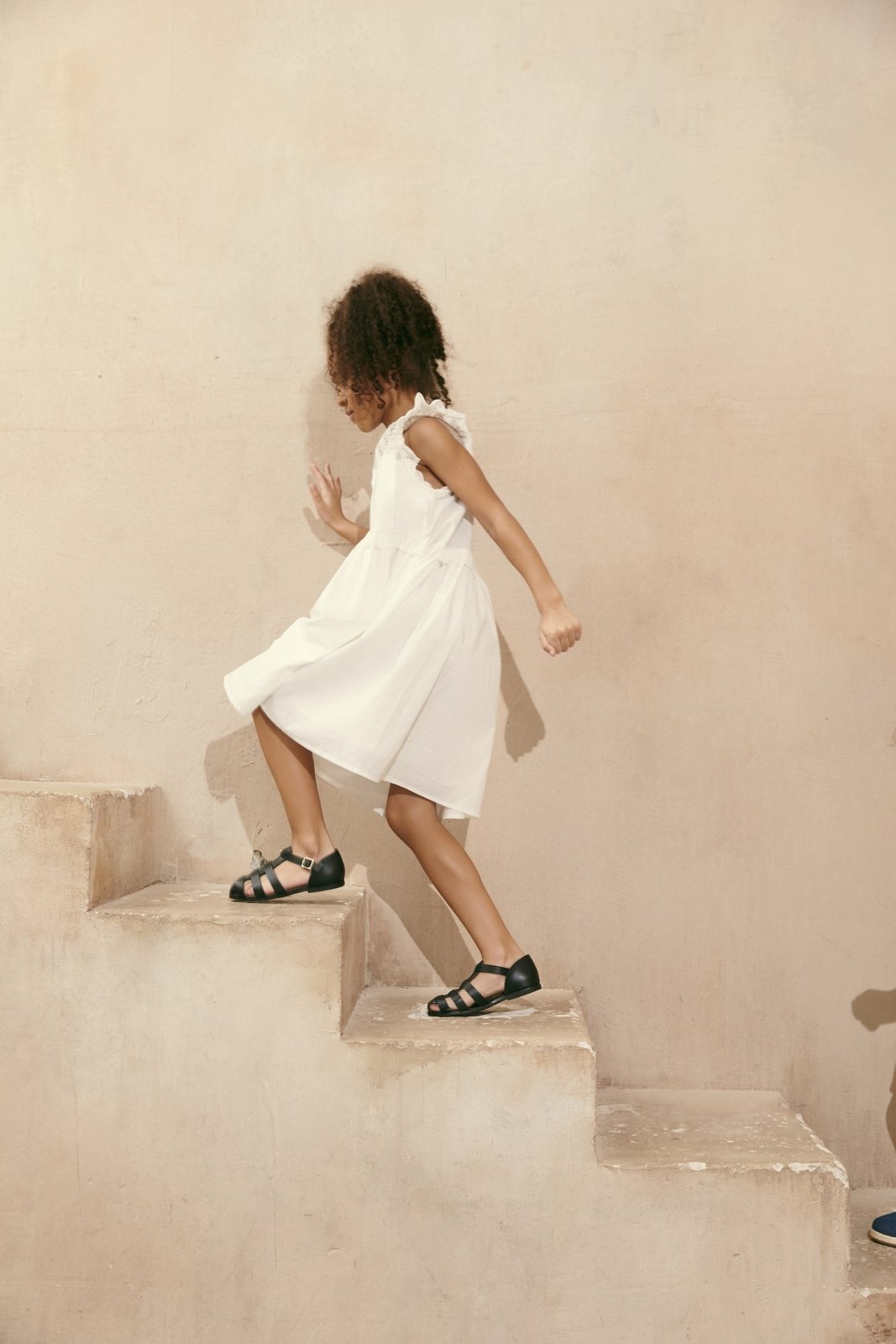Lana Black Sandals Age of Innocence