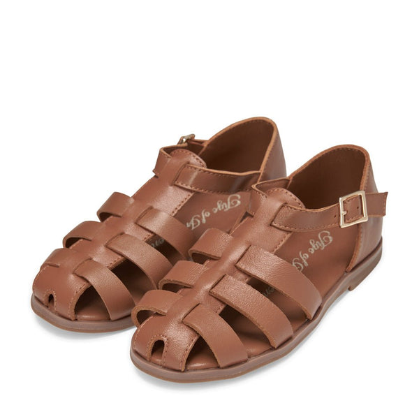 Lana Camel Sandals by Age of Innocence