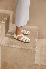 Lana White Sandals by Age of Innocence