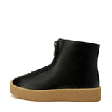 Leah Leather Black Boots by Age of Innocence
