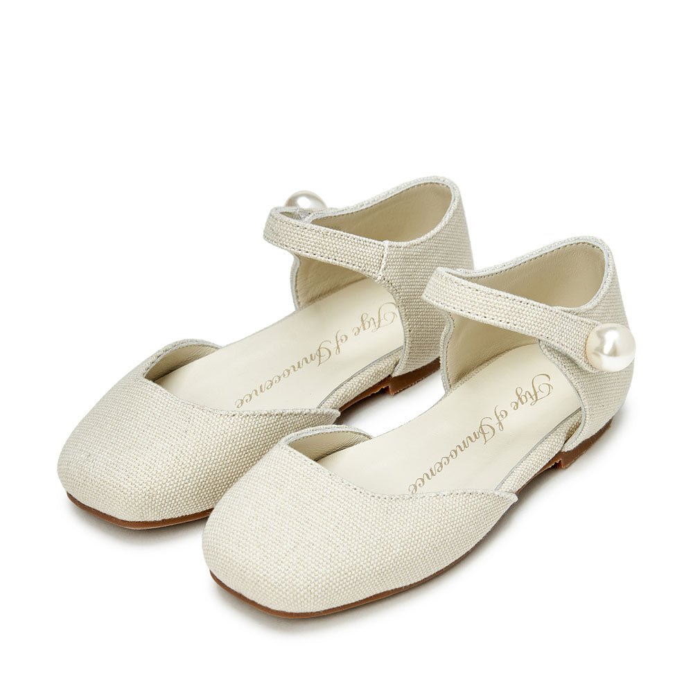 Libby Light Beige Shoes by Age of Innocence