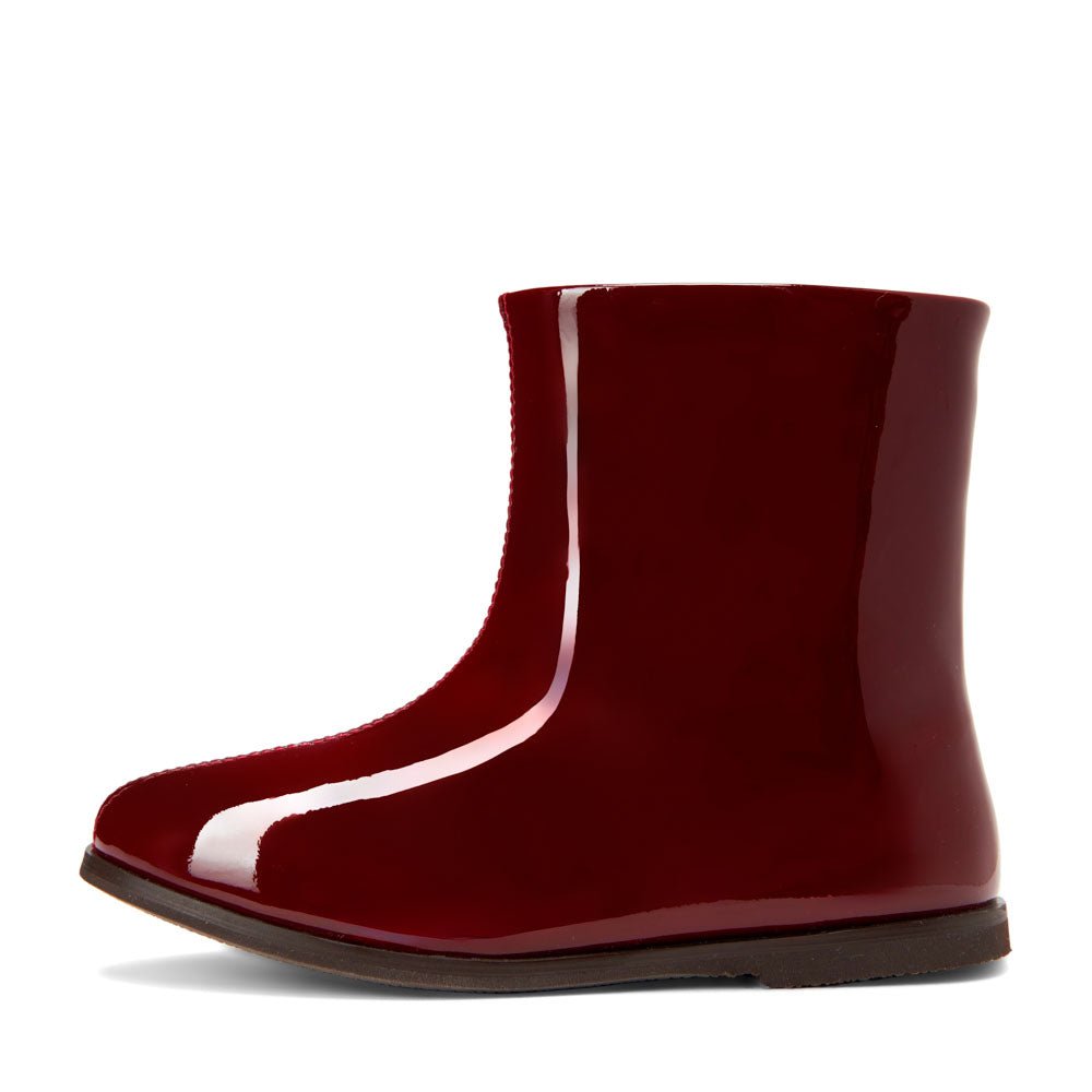 Lila Burgundy Boots Age of Innocence