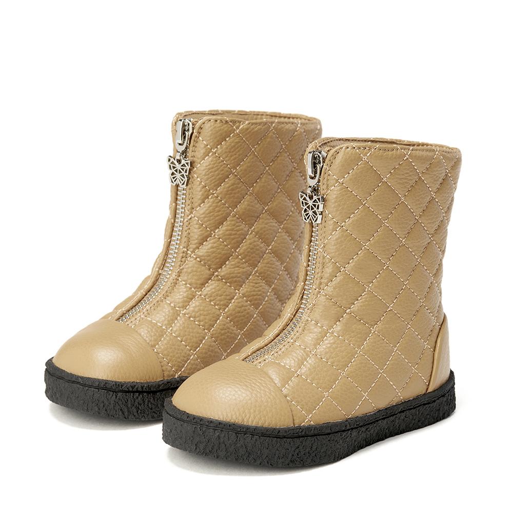 Lily 2.0 Beige Boots by Age of Innocence