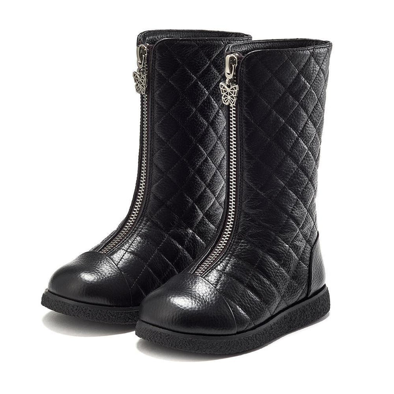 Lily 2.0 High Black Boots by Age of Innocence