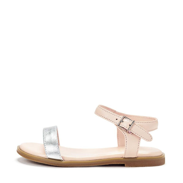 Lina Pink/Silver Sandals by Age of Innocence