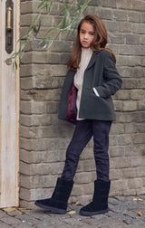 Lou Suede Black Boots by Age of Innocence