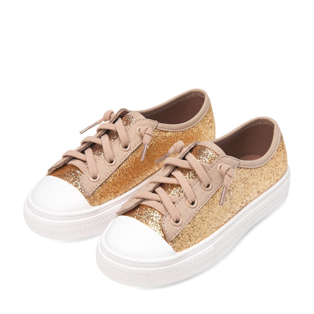 Mabel Gold Sneakers by Age of Innocence