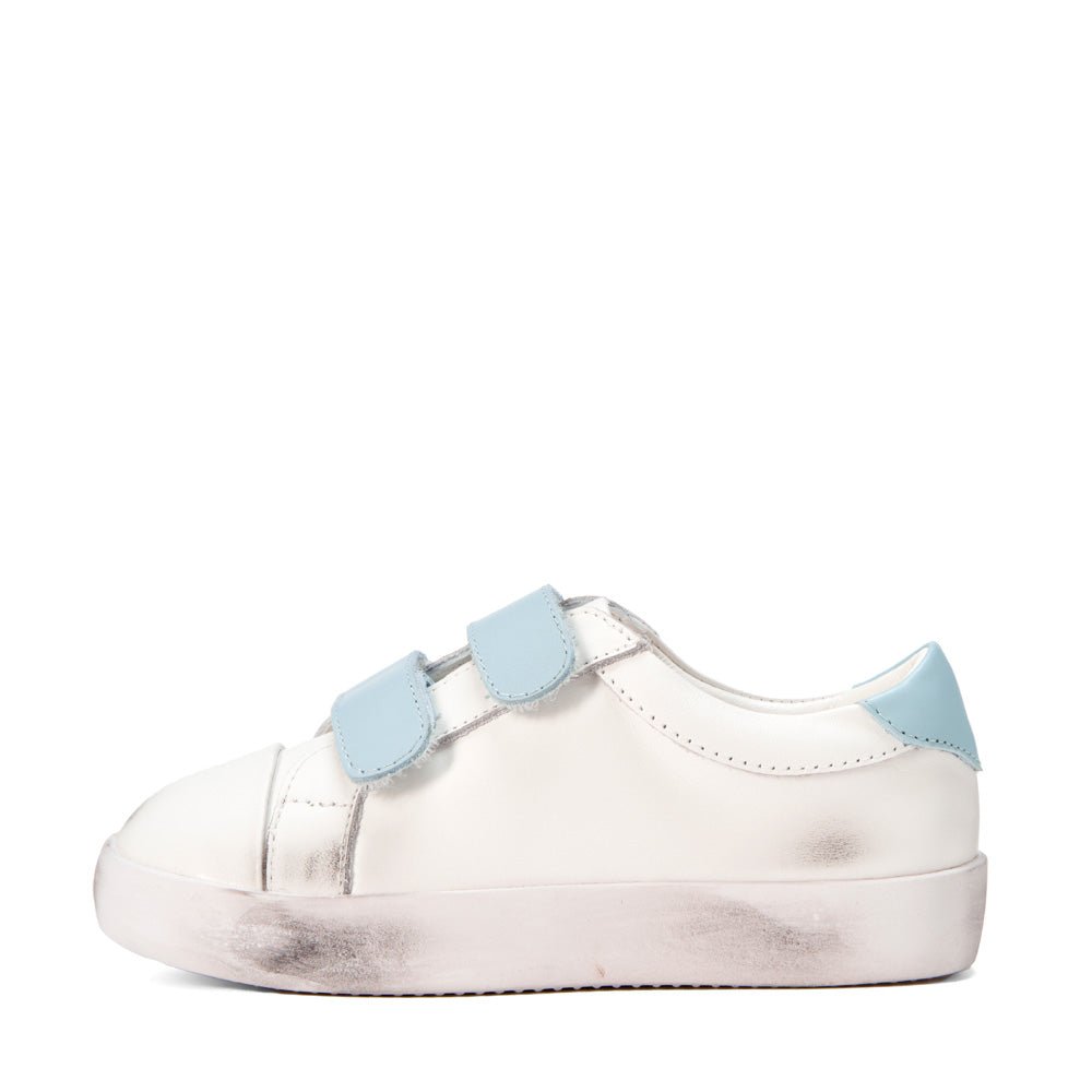 Maeve White/Blue Sneakers by Age of Innocence