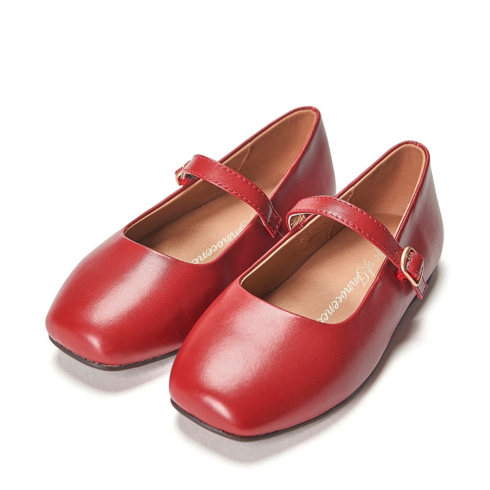 Mandy Burgundy Shoes Age of Innocence
