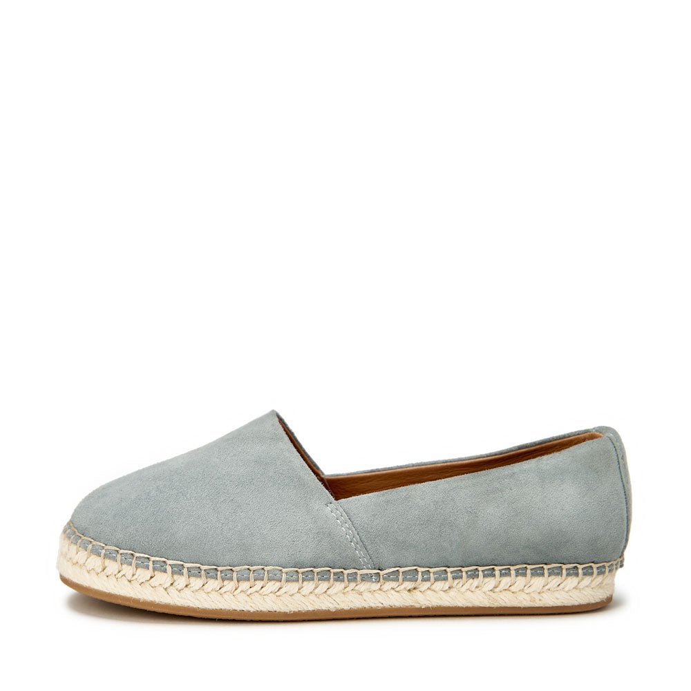 Marcus Suede Blue Loafers by Age of Innocence