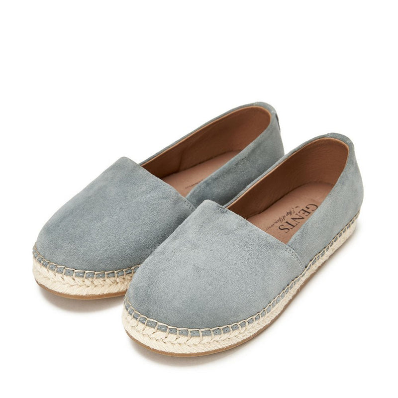 Marcus Suede Blue Loafers by Age of Innocence