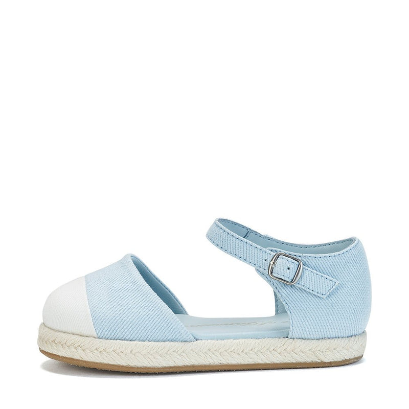 Marissa Blue/White Sandals by Age of Innocence