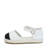 Marissa White/Black Sandals by Age of Innocence