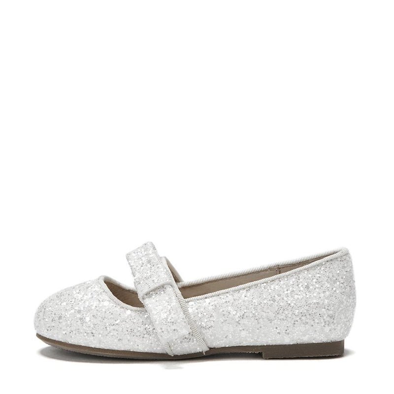 Mia Glitter White Shoes by Age of Innocence