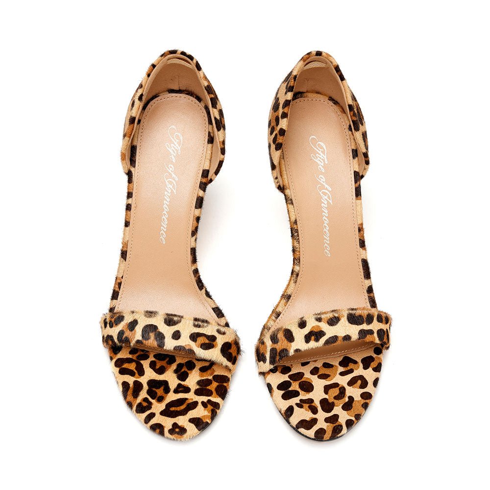 Mimi Animal print Sandals by Age of Innocence