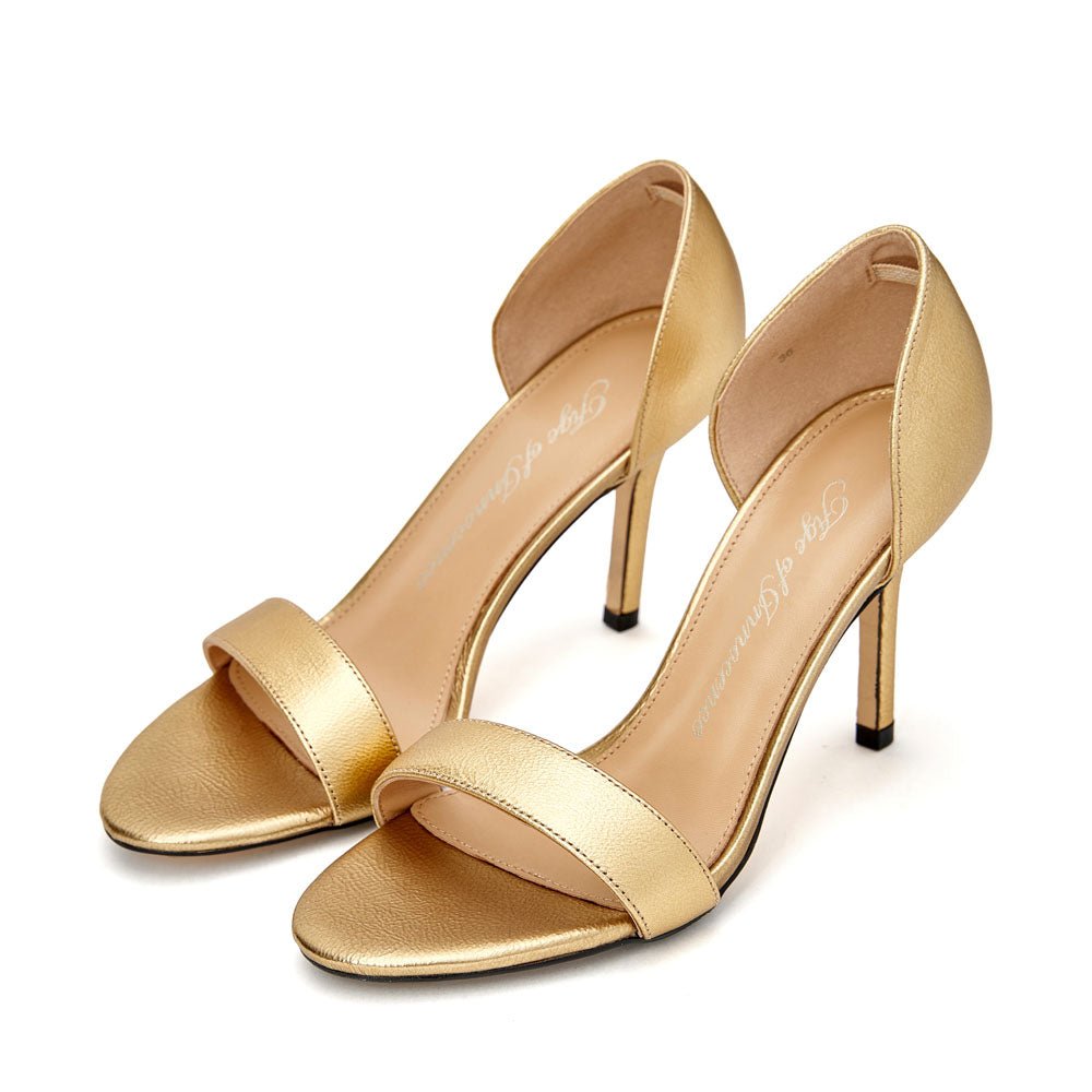 Mimi Gold Sandals Age of Innocence Women