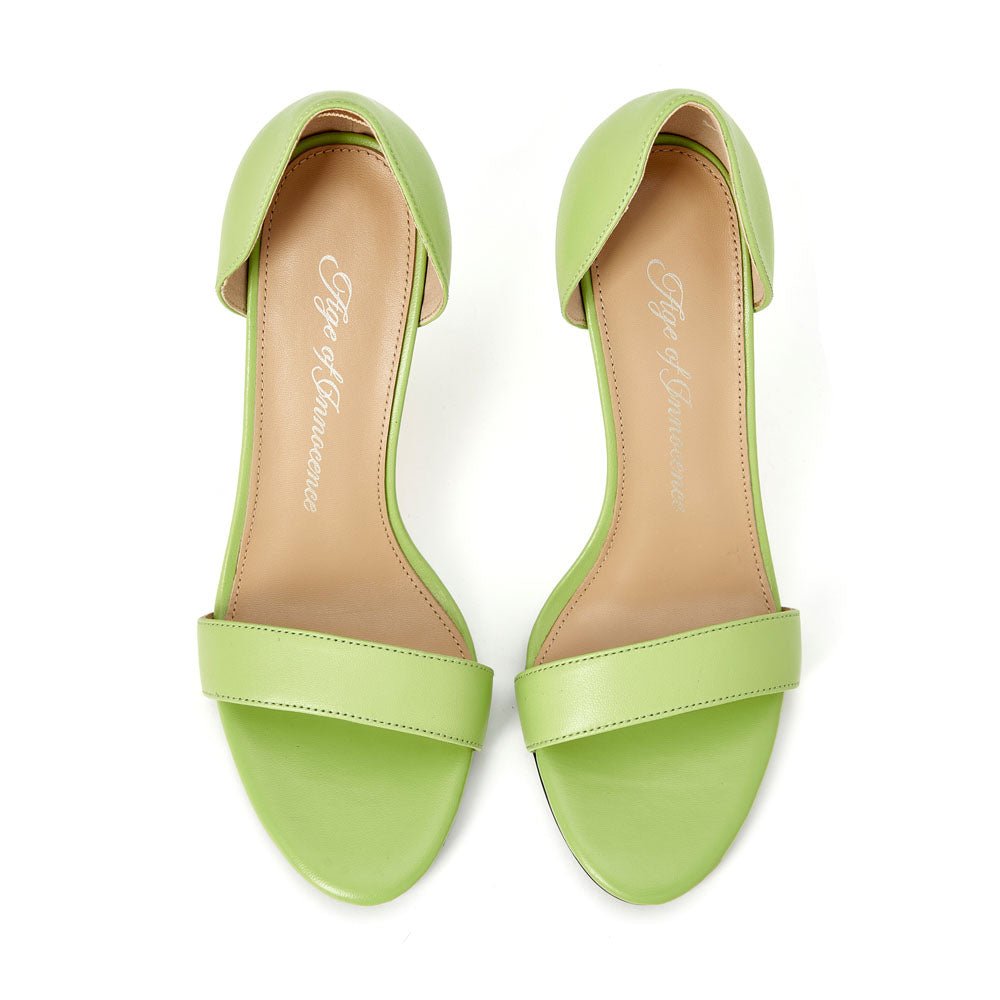 Mimi Green Sandals by Age of Innocence