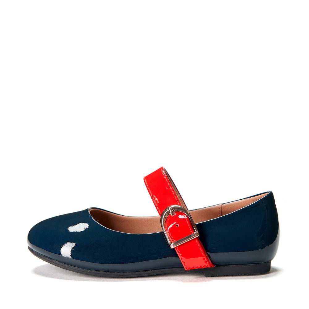 Mindy Navy/Red Shoes by Age of Innocence