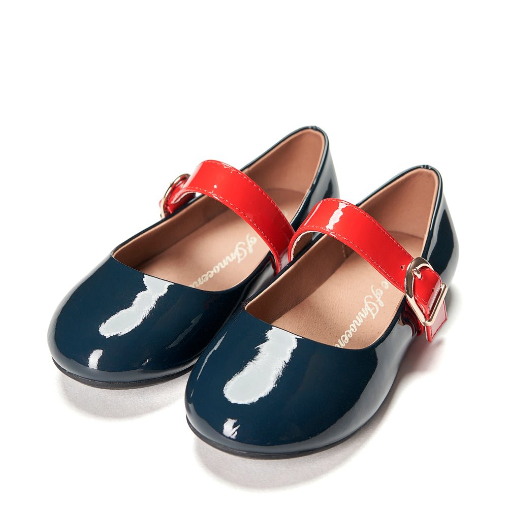 Mindy Navy/Red Shoes Age of Innocence