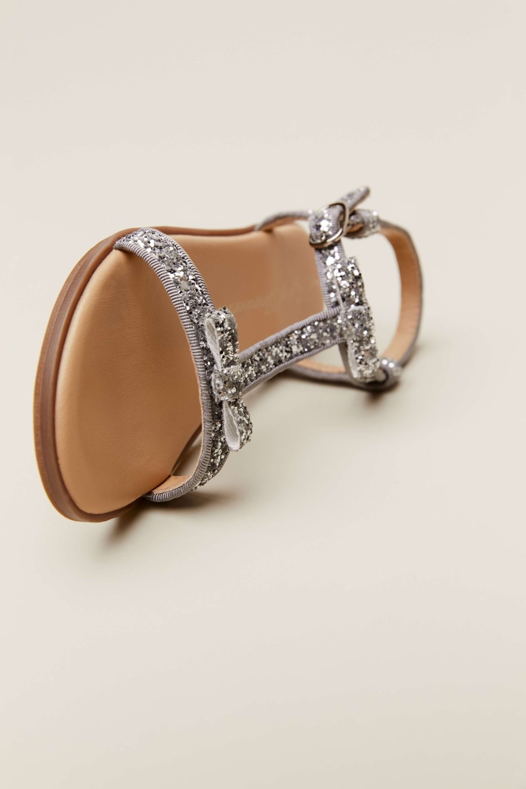 Nell Silver Sandals Age of Innocence