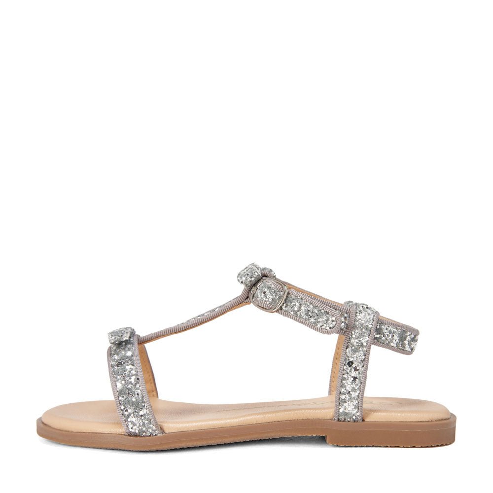 Nell Silver Sandals Age of Innocence