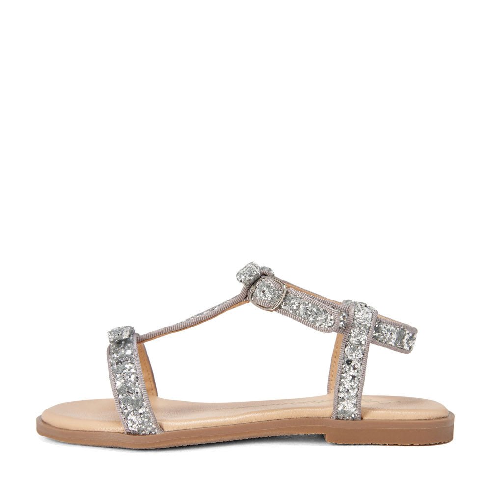 Nell Silver Sandals by Age of Innocence