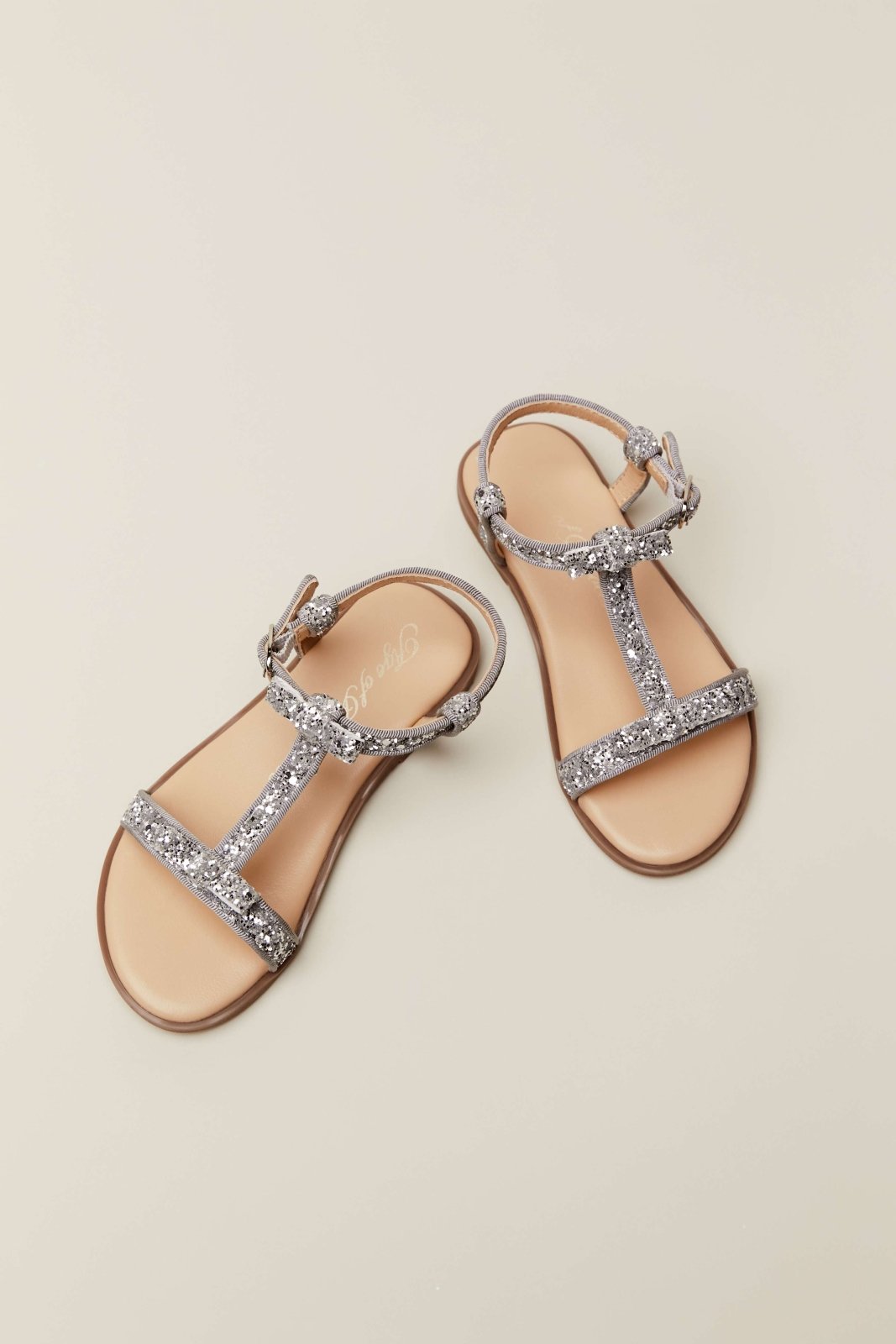 Nell Silver Sandals by Age of Innocence