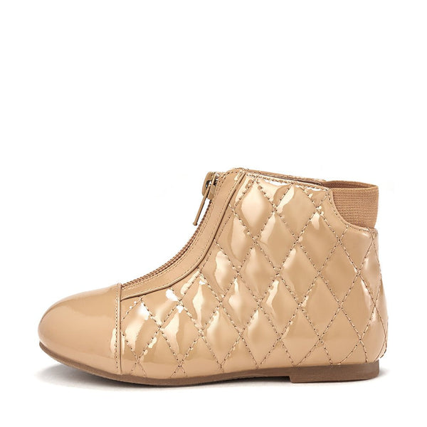 Nicole PL Beige Boots by Age of Innocence