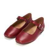 Nika Burgundy Shoes by Age of Innocence