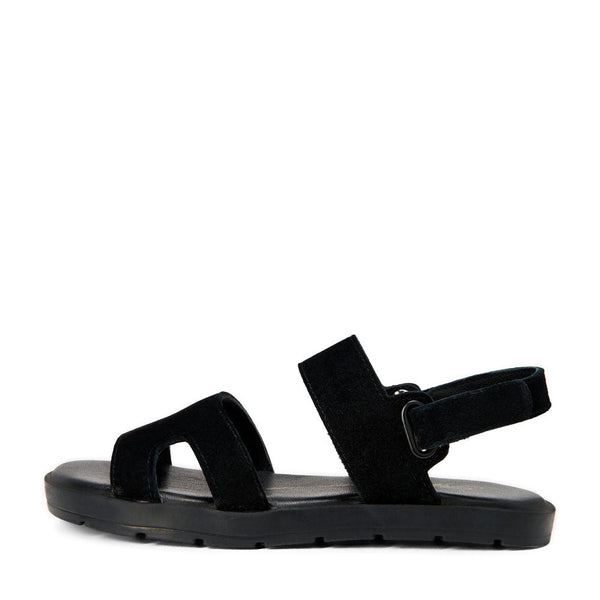 Noa Suede Black Sandals by Age of Innocence