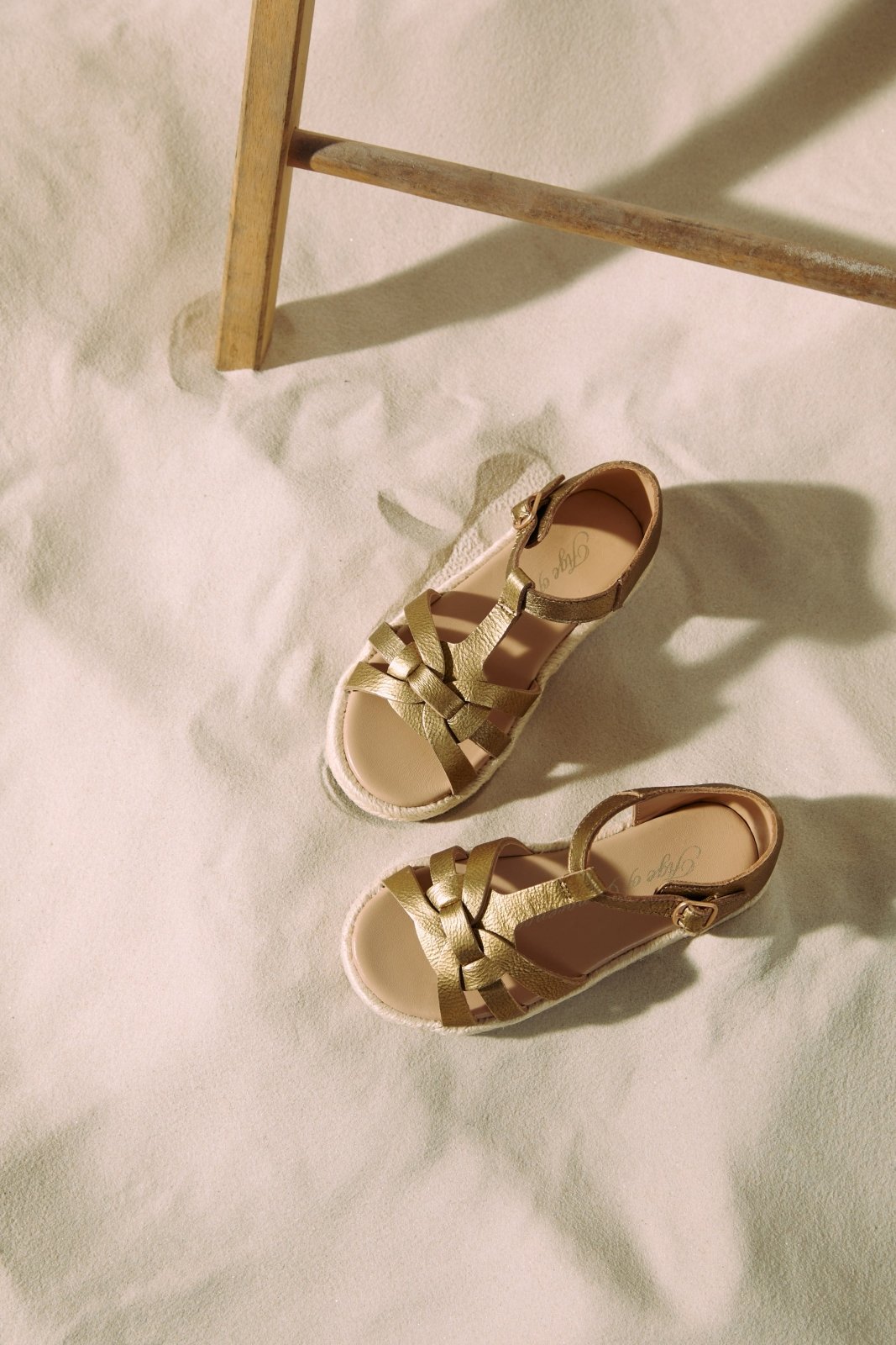 Patricia 2.0 Gold Sandals Age of Innocence
