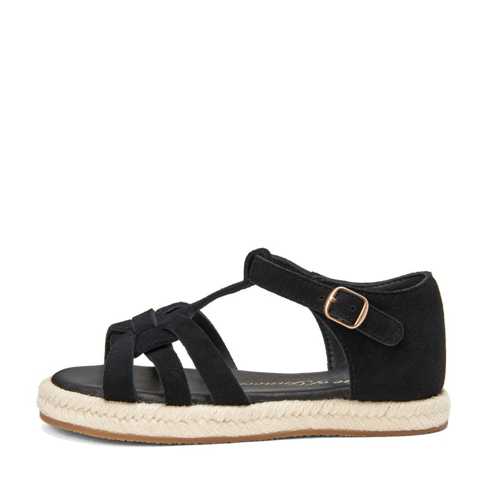 Patricia 2.0 Suede Black Sandals Age of Innocence