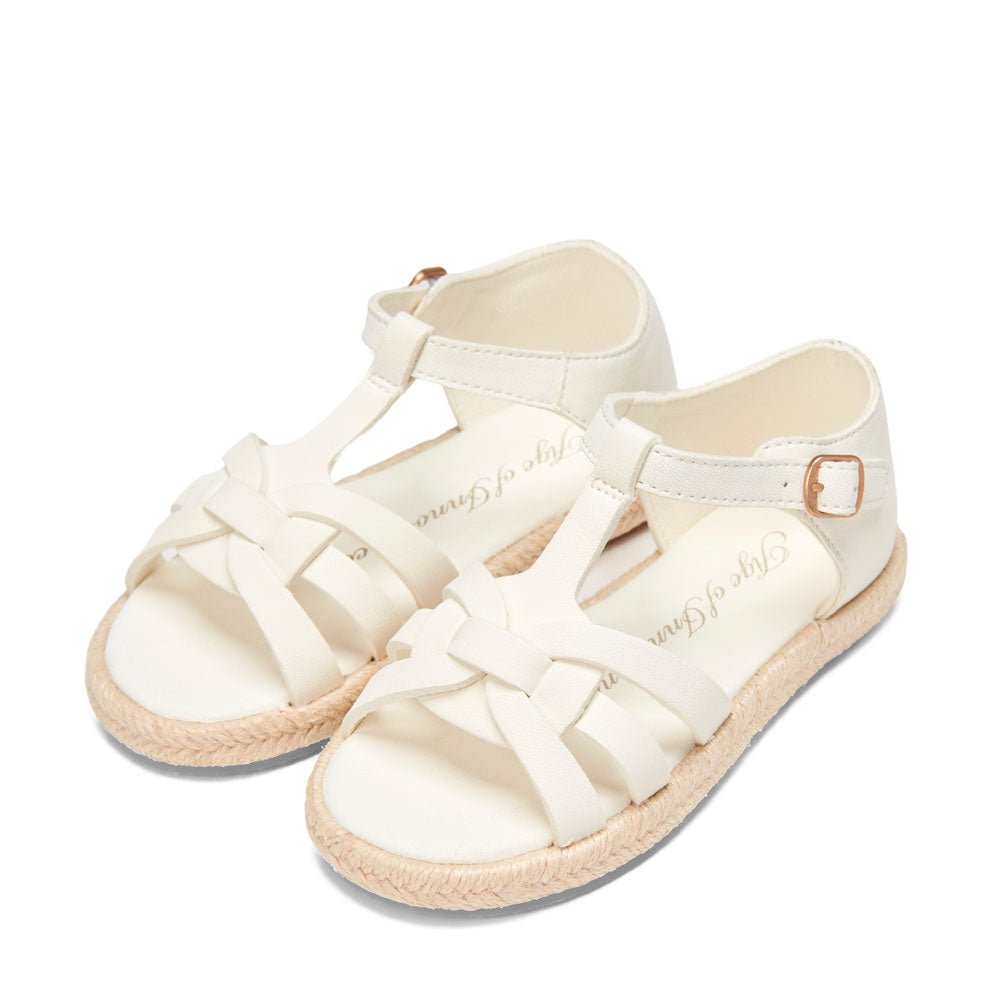 Patricia 2.0 White Sandals by Age of Innocence