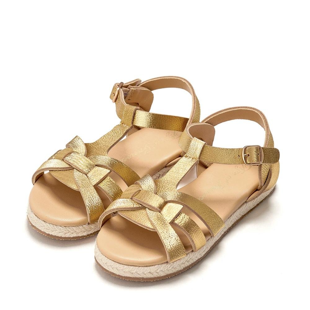 Patricia Gold Sandals Age of Innocence